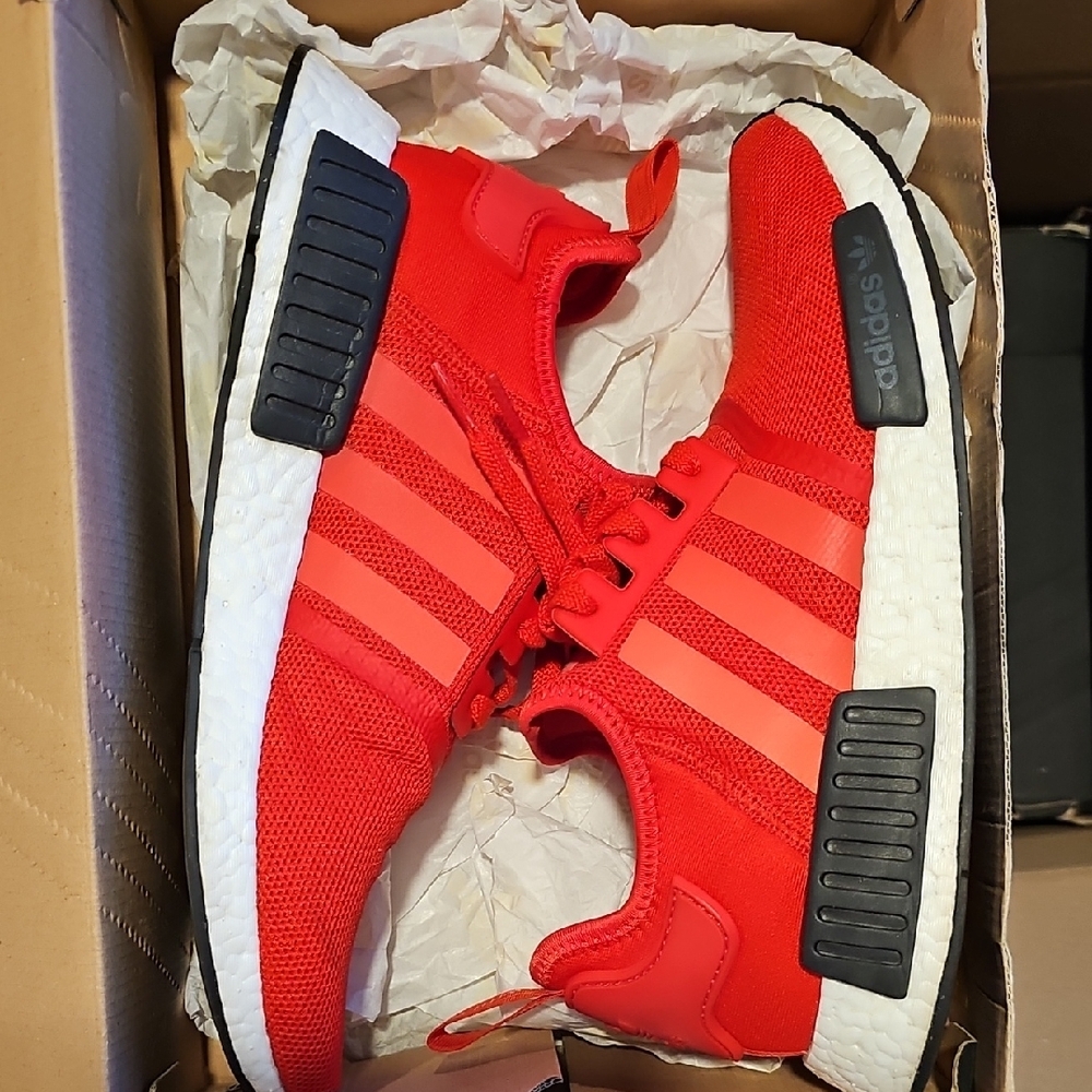 Adidas Kids Red Sneakers